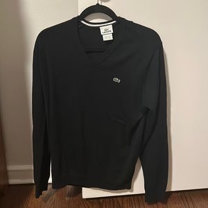 Lacoste v neck sweater